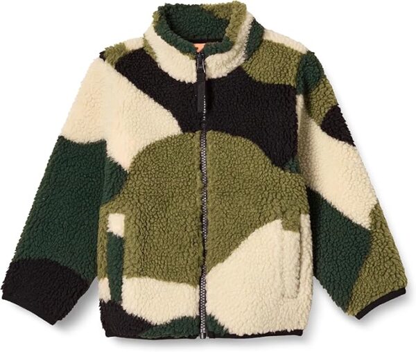 Soft and Snug Fleece Lined Sherpa Jacket for Boys and Toddlers