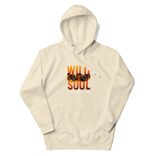 Unisex Hoodie with Wild Soul Tiger Design - Cozy Sweatshirt - Image 12