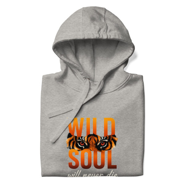 Unisex Hoodie with Wild Soul Tiger Design - Cozy Sweatshirt - Image 18