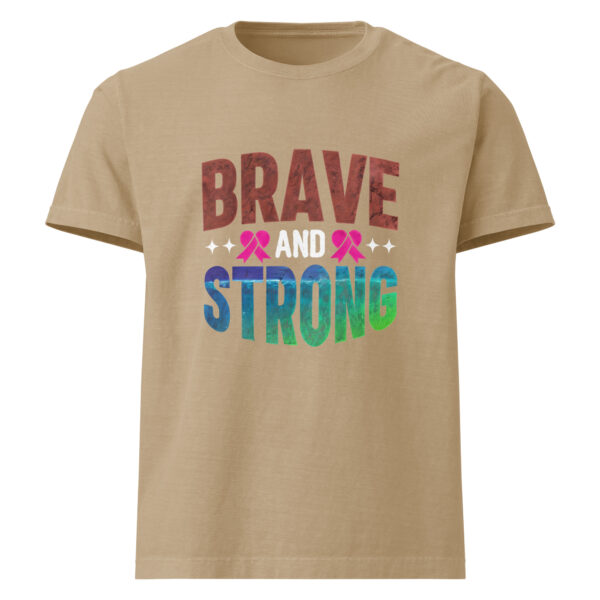 Brave & Strong Oversized Tee for Men and Women - Image 9