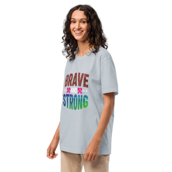 Brave & Strong Oversized Tee for Men and Women - Image 7