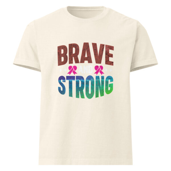 Brave & Strong Oversized Tee for Men and Women - Image 12