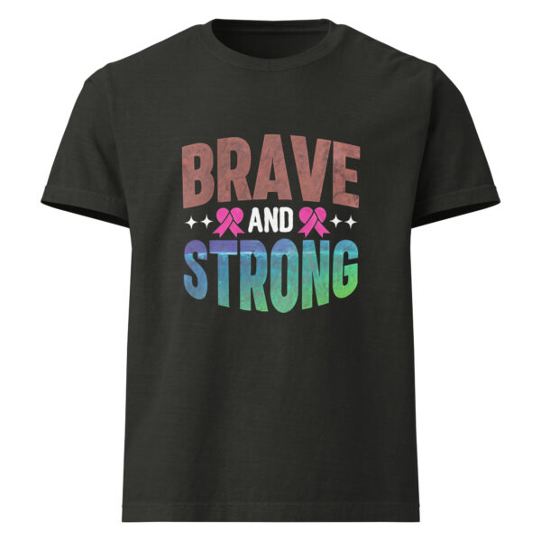 Brave & Strong Oversized Tee for Men and Women - Image 8