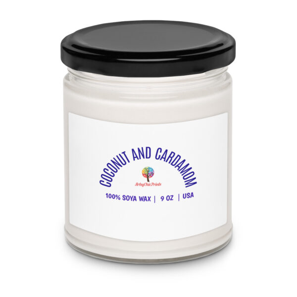 Scented soy candle